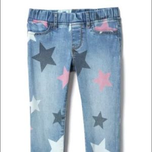 New w/ tags Gap Kids Star Print Jeggings (size 14)